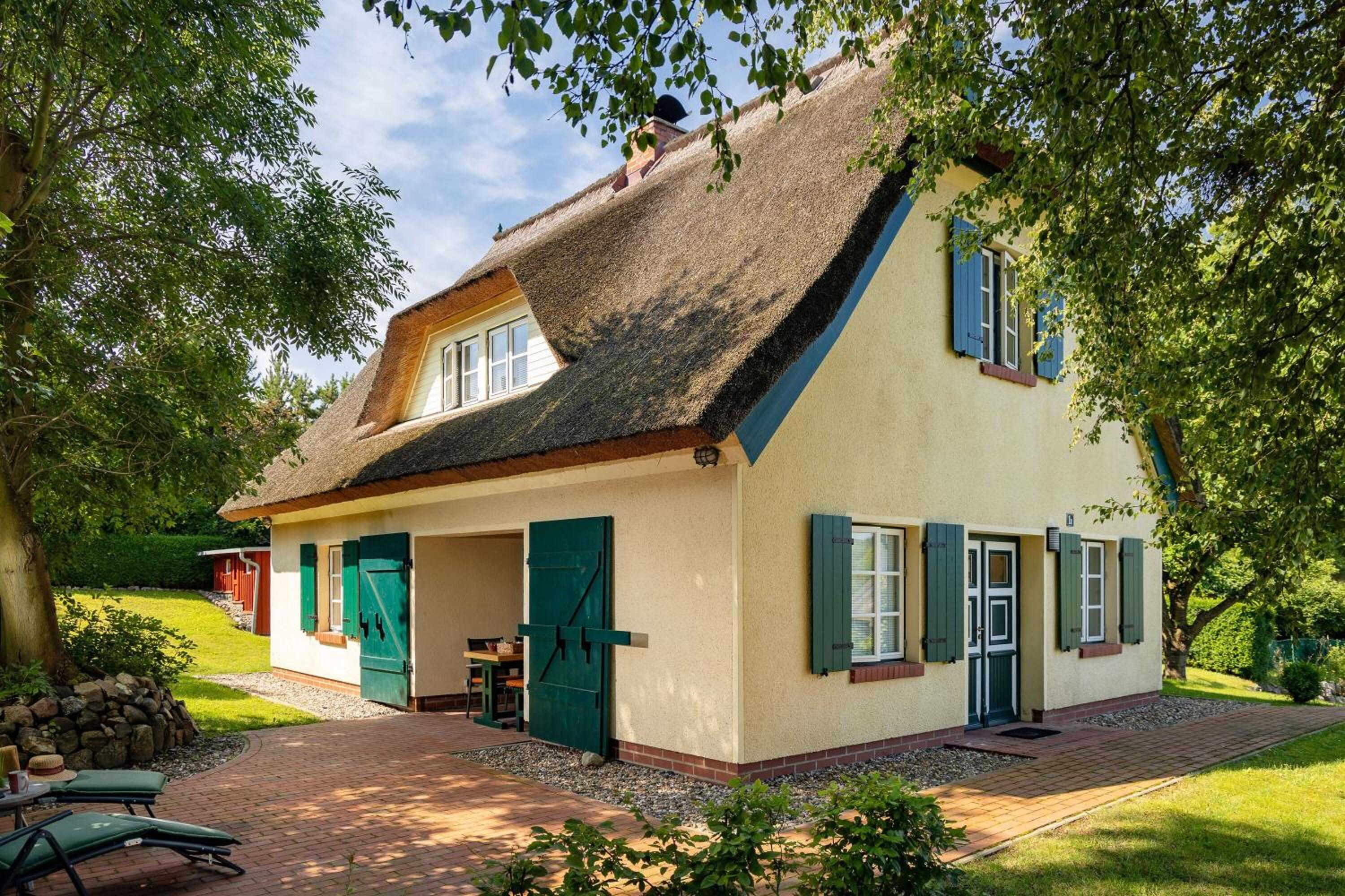 Ferienhaus Preetz 1A - Idylle unter Reet