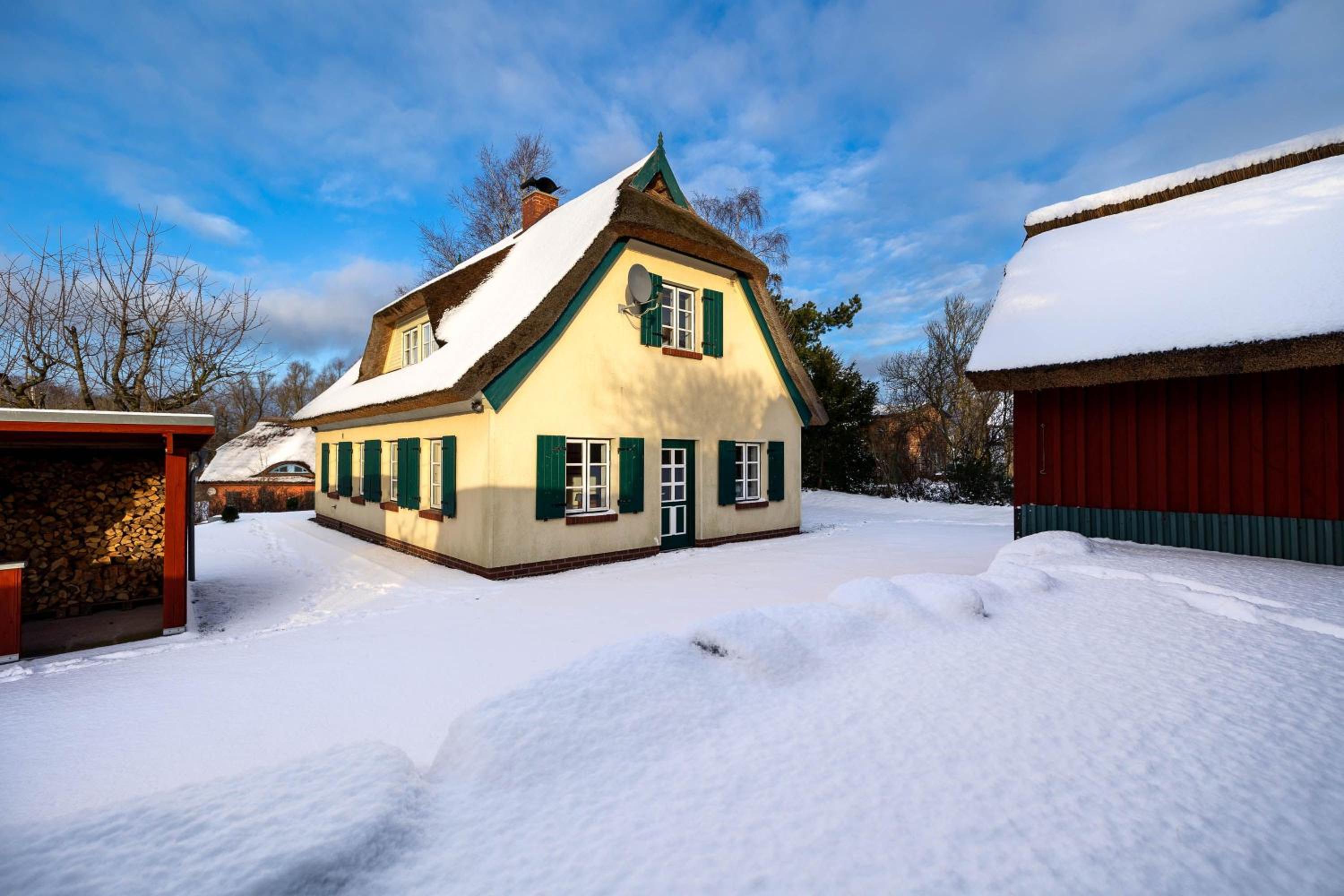 Ferienhaus Preetz 1A - Idylle unter Reet