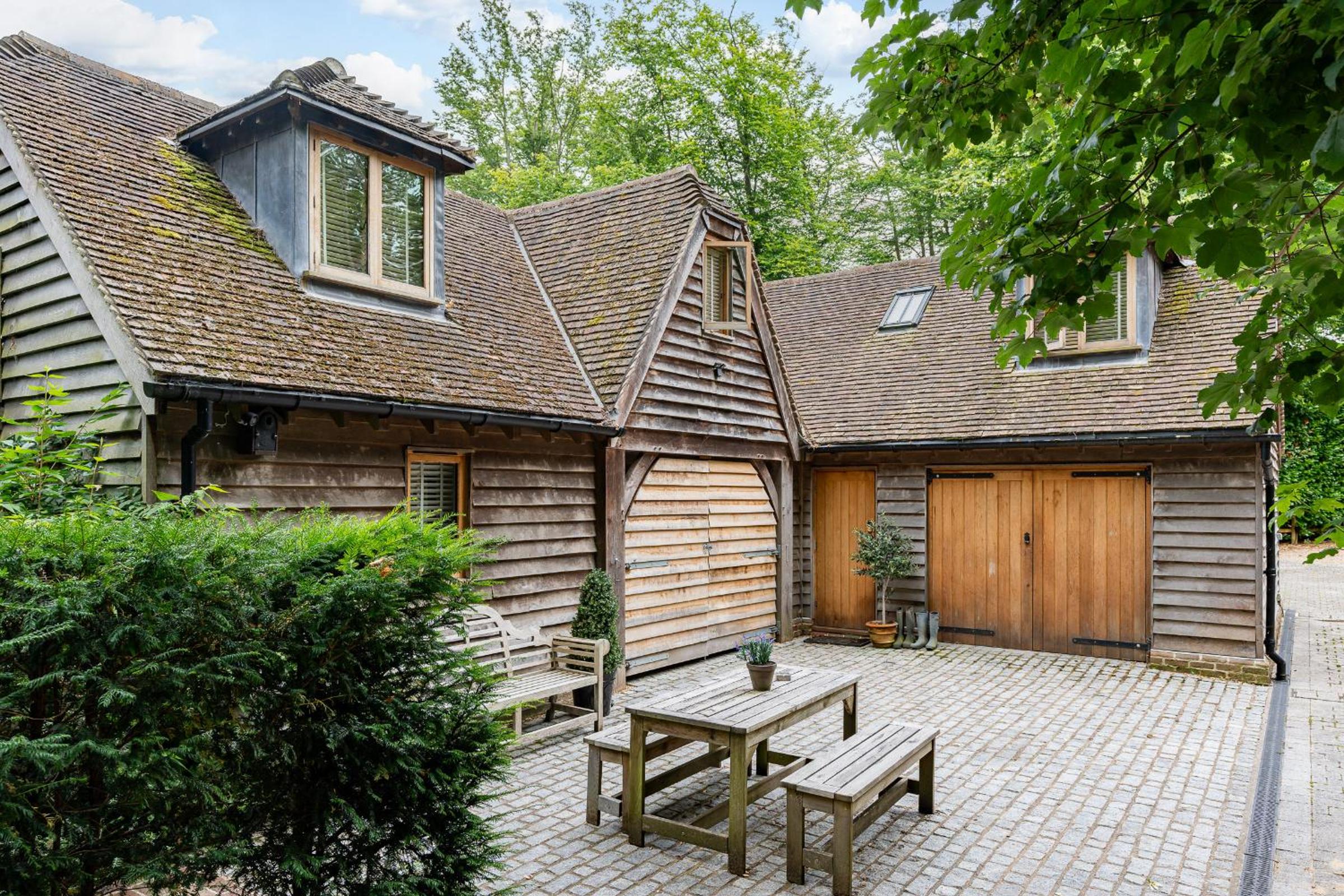 Hertford Barn conversion view 2