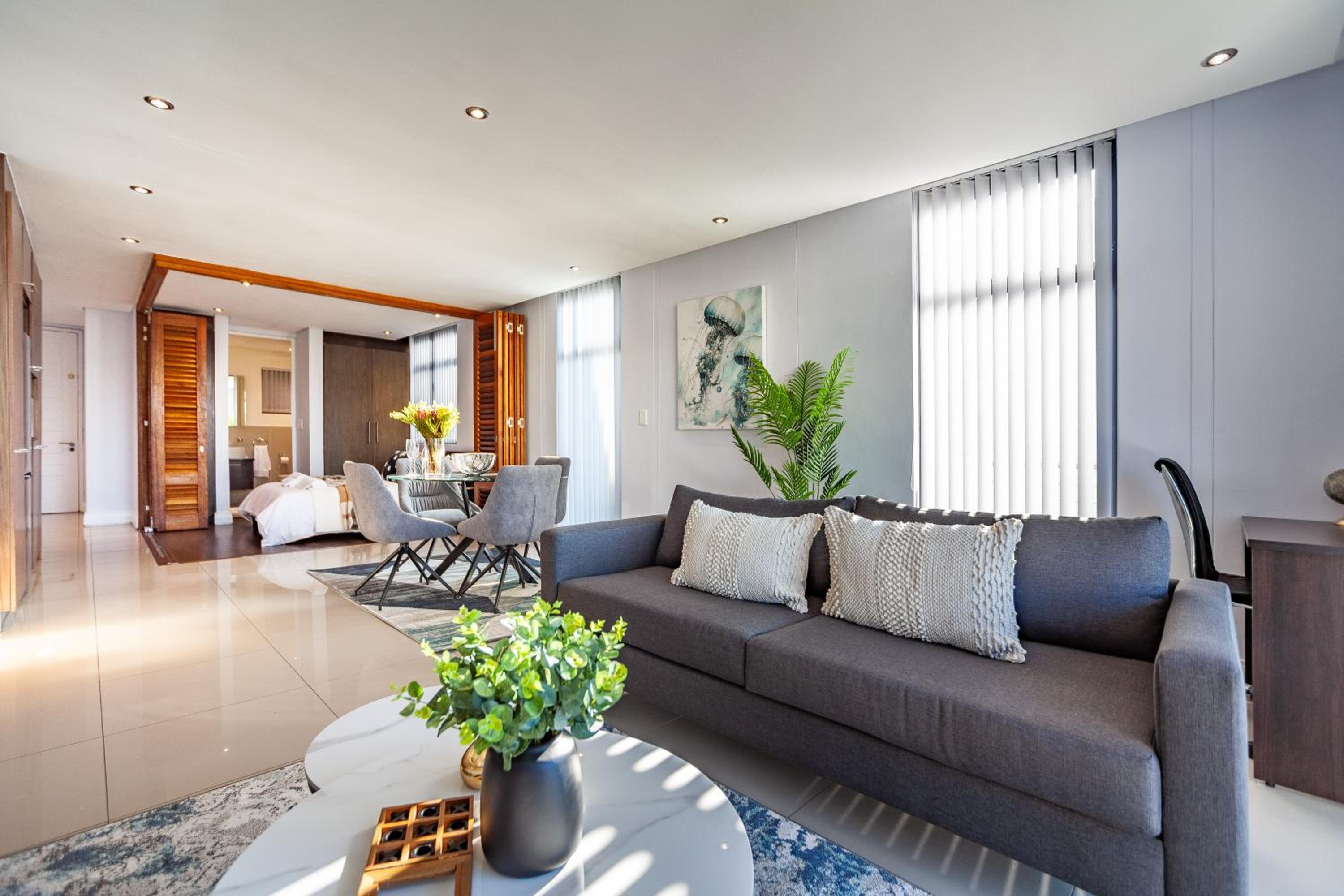 Modern Beachfront Studio- 133 Eden on the Bay view 2