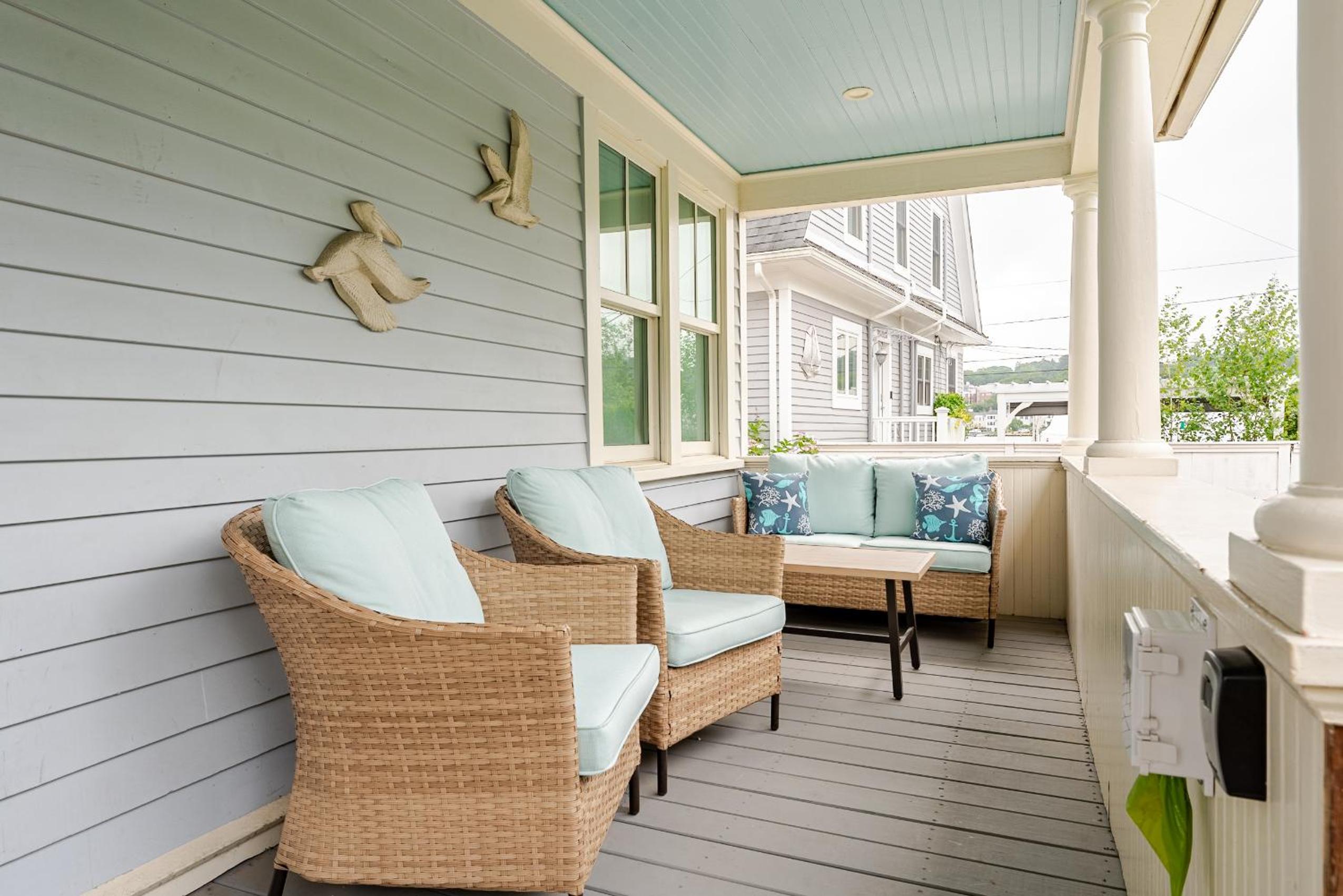 Historic Home and Cottage with Seaport View