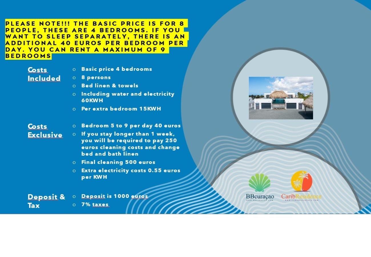 Villa met zeezicht & infinitypool Jan Thiel Curacao