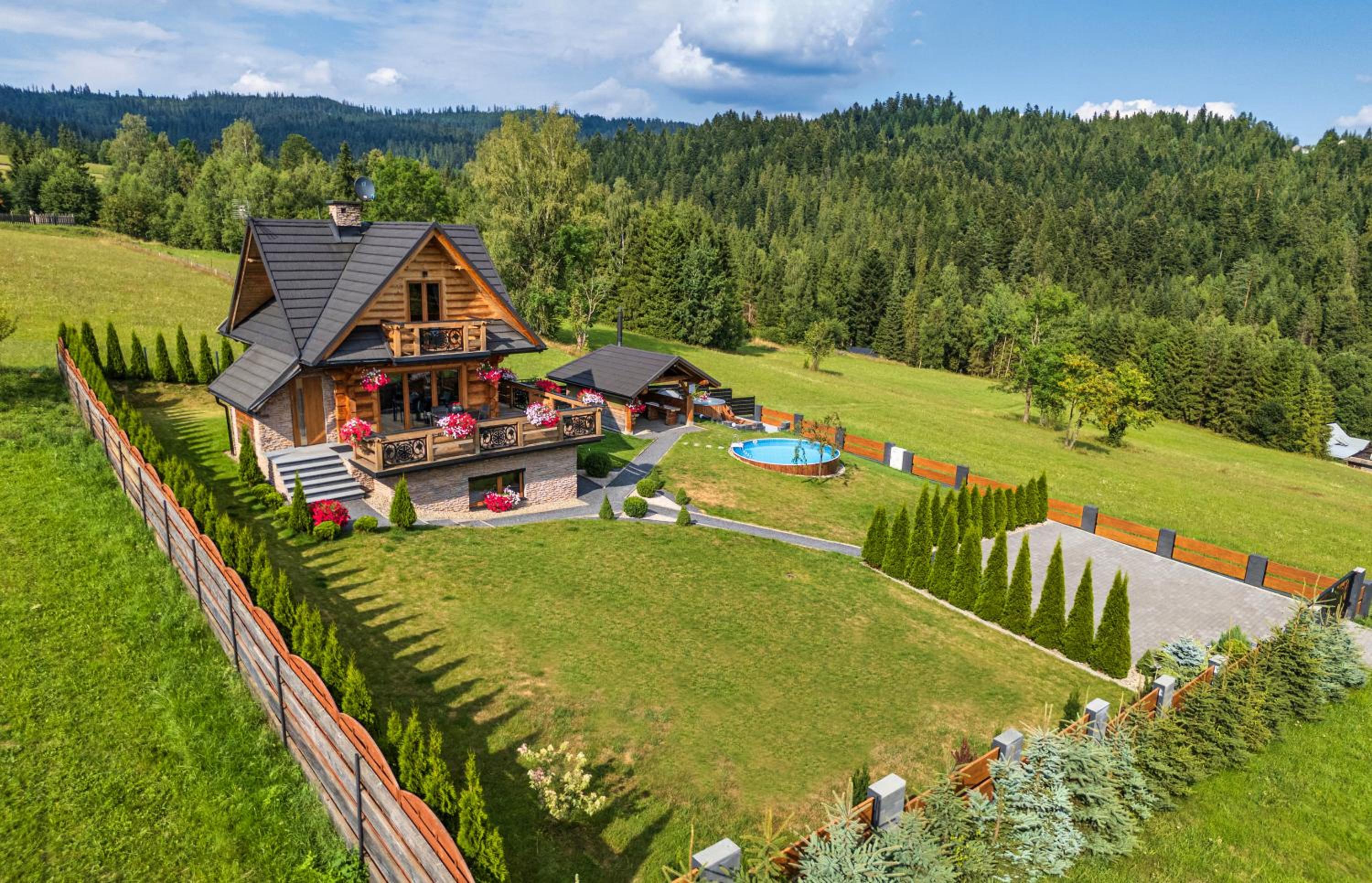 Domek DeLuxe Spa z sauną i jacuzzi- Nowy Targ blisko Zakopane i Białka Tatrzańska view 5