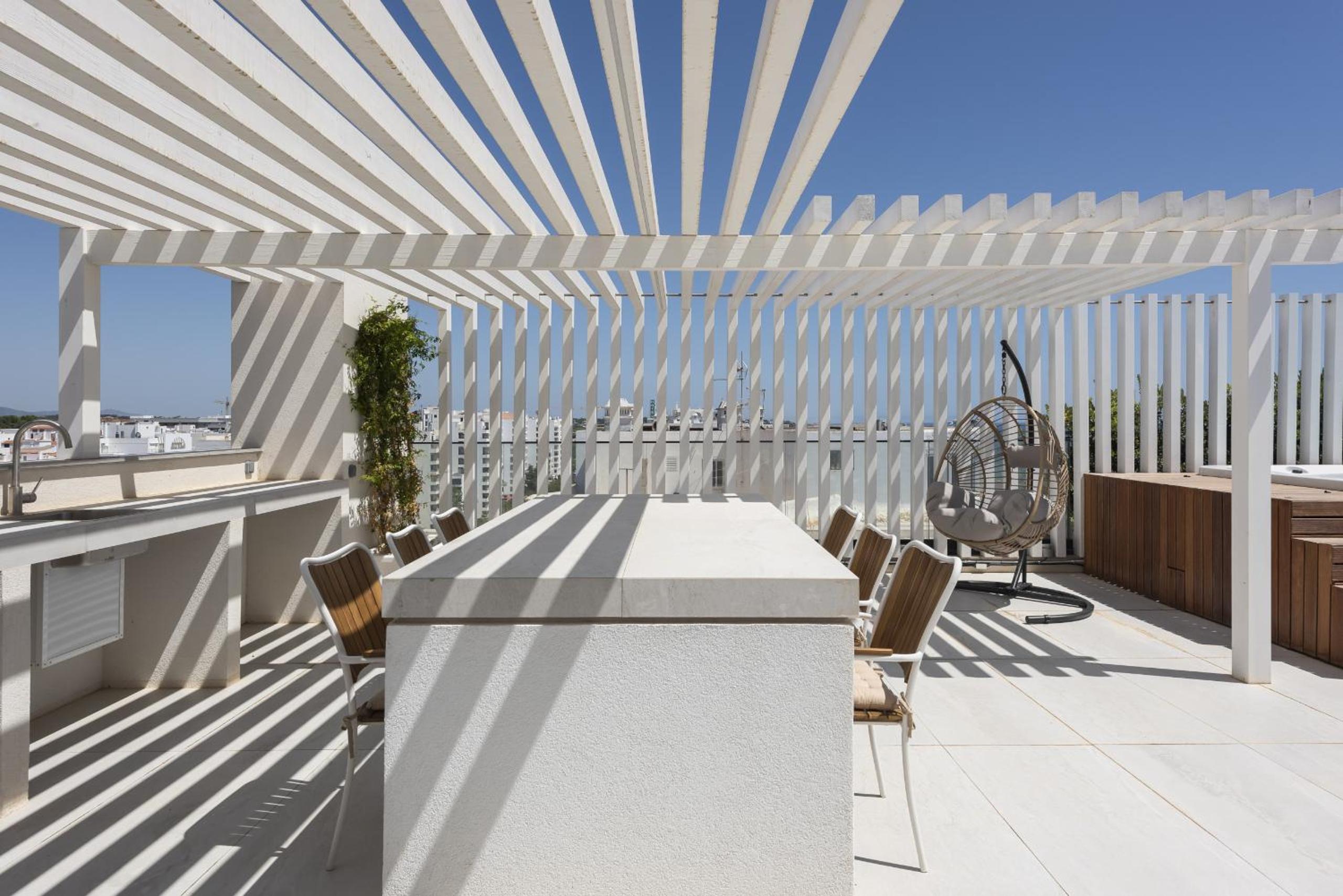 Terracos de Quarteira -Luxury Duplex Penthouse 3BR Best View, 50m from Beach view 4