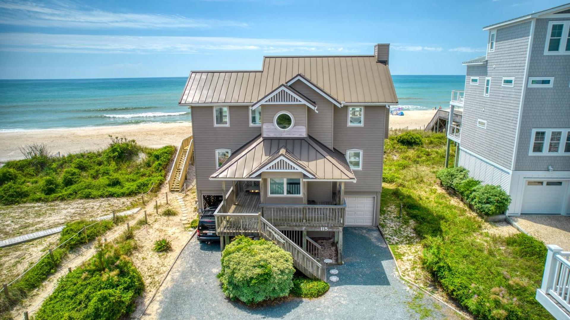 Oceanfront - Pool - Luxury North Topsail Beach House view 2