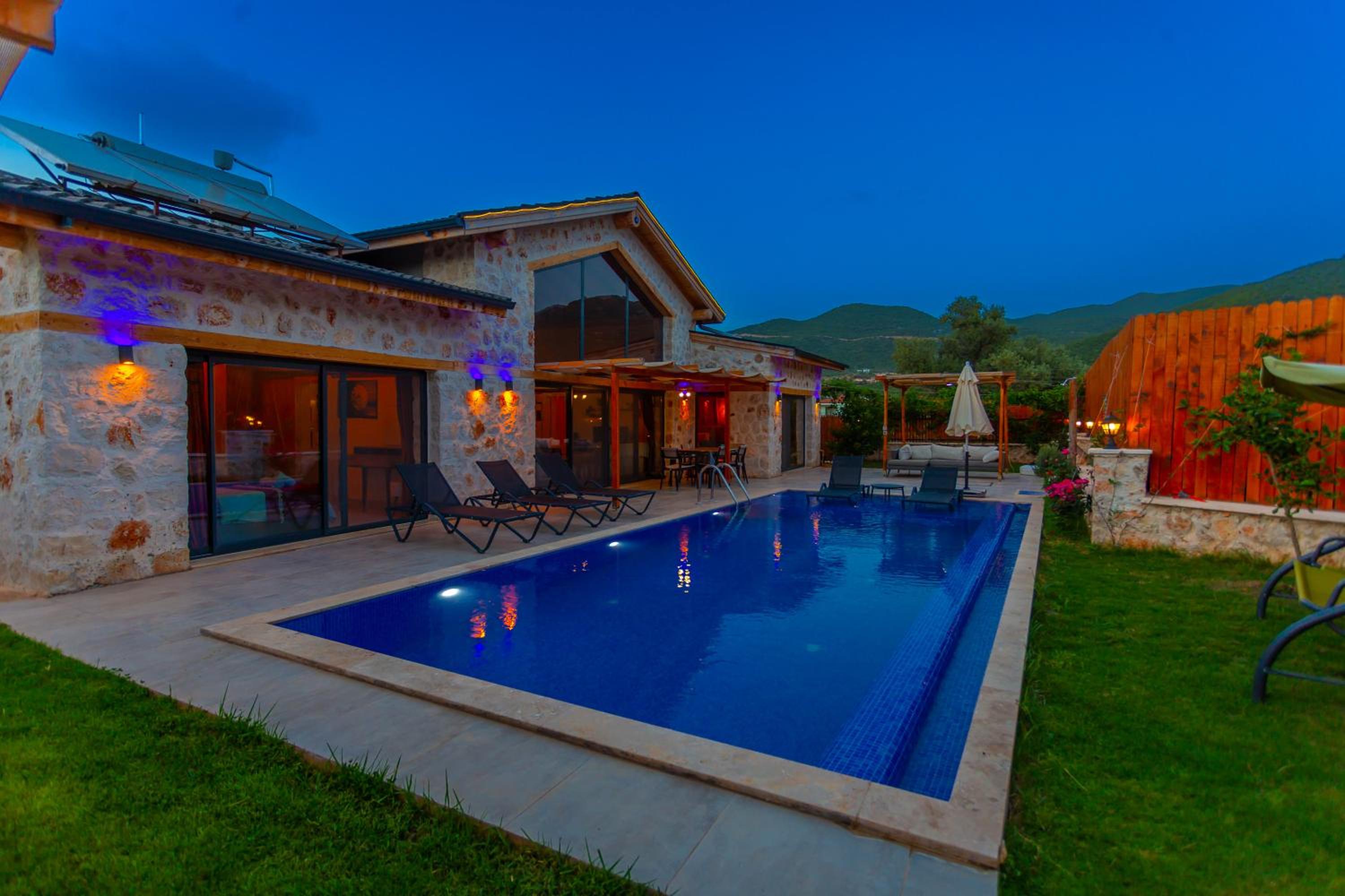 AğaVilla1 Kaşta Havuzlu Korunaklı Müstakil Villa view 5
