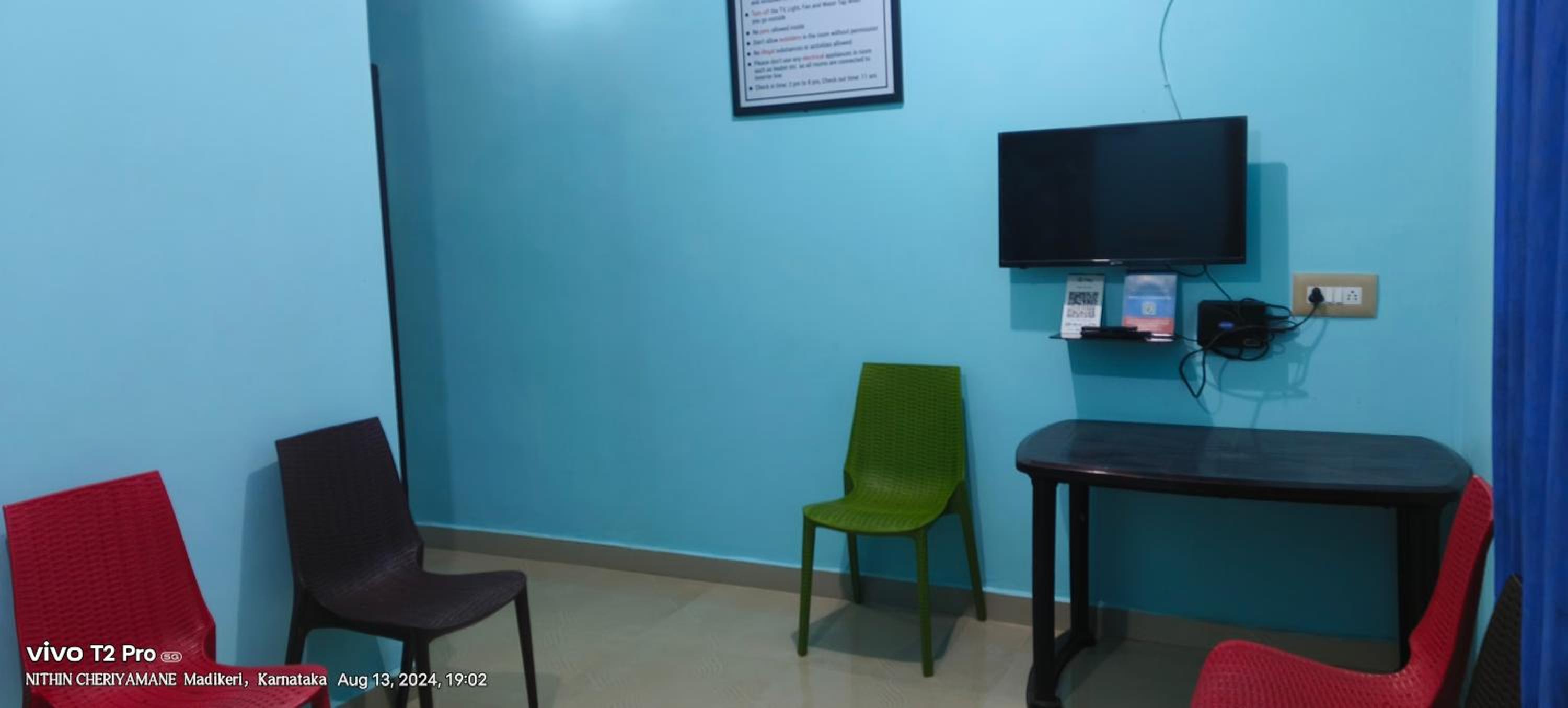 NITHIN HOMESTAY, 3 bedrooms and 1 living room. view 5