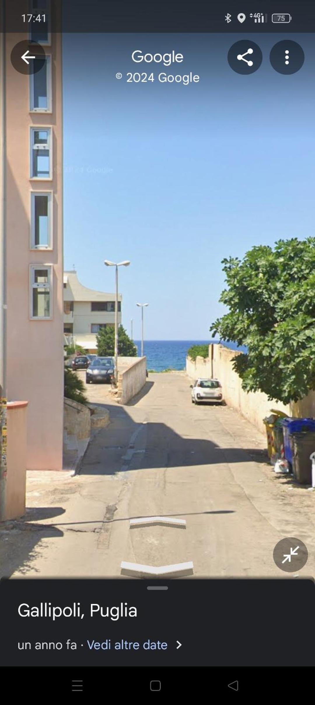 Perla blu Salento view 2