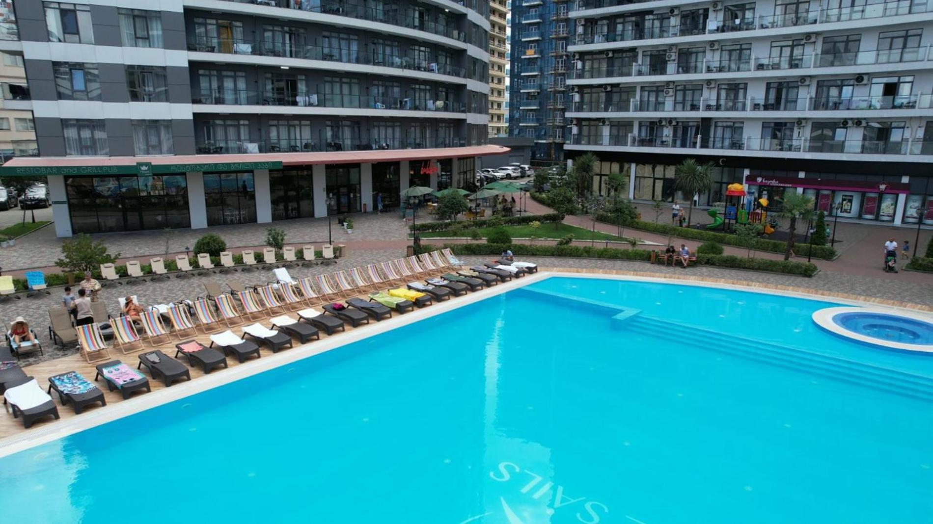 ROION Batumi Studio with Pool E1313 view 4