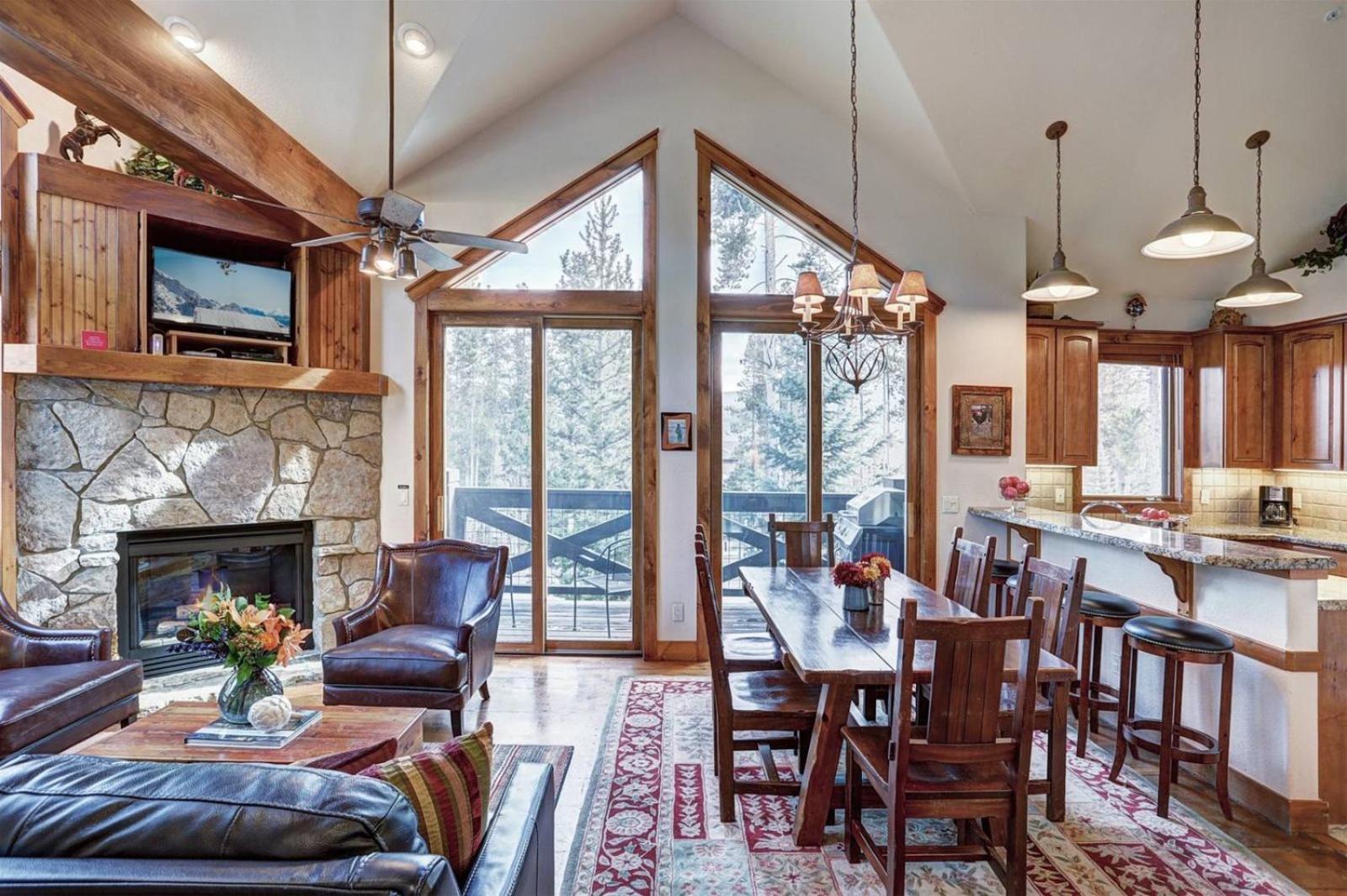 Ski-In-Ski-Out 3 Bedroom Townhome At Snowflake Lift With Private Hot Tub view 2