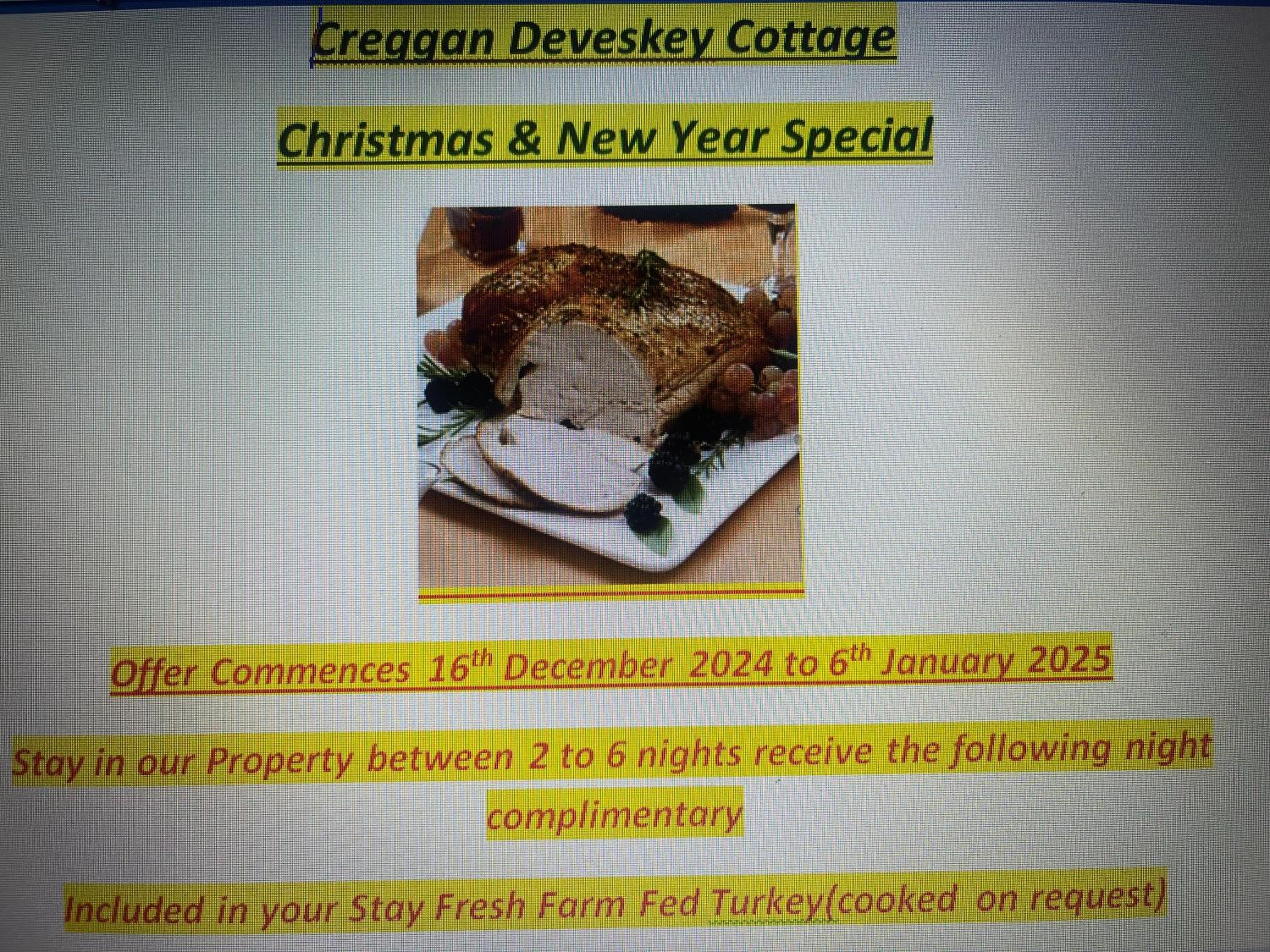 Creggan Deveskey Cottage New Hot Tub At Property
