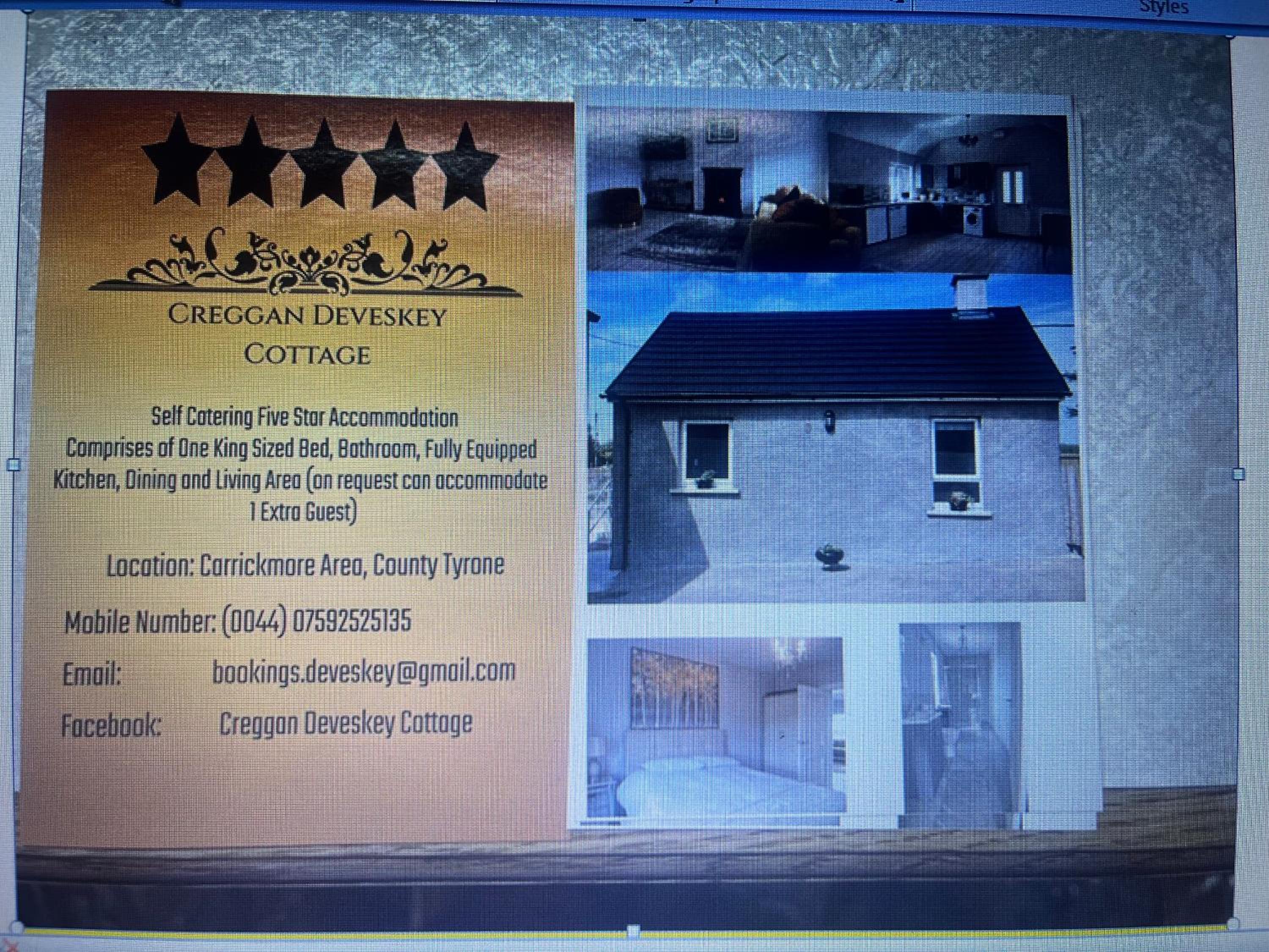 Creggan Deveskey Cottage New Hot Tub At Property