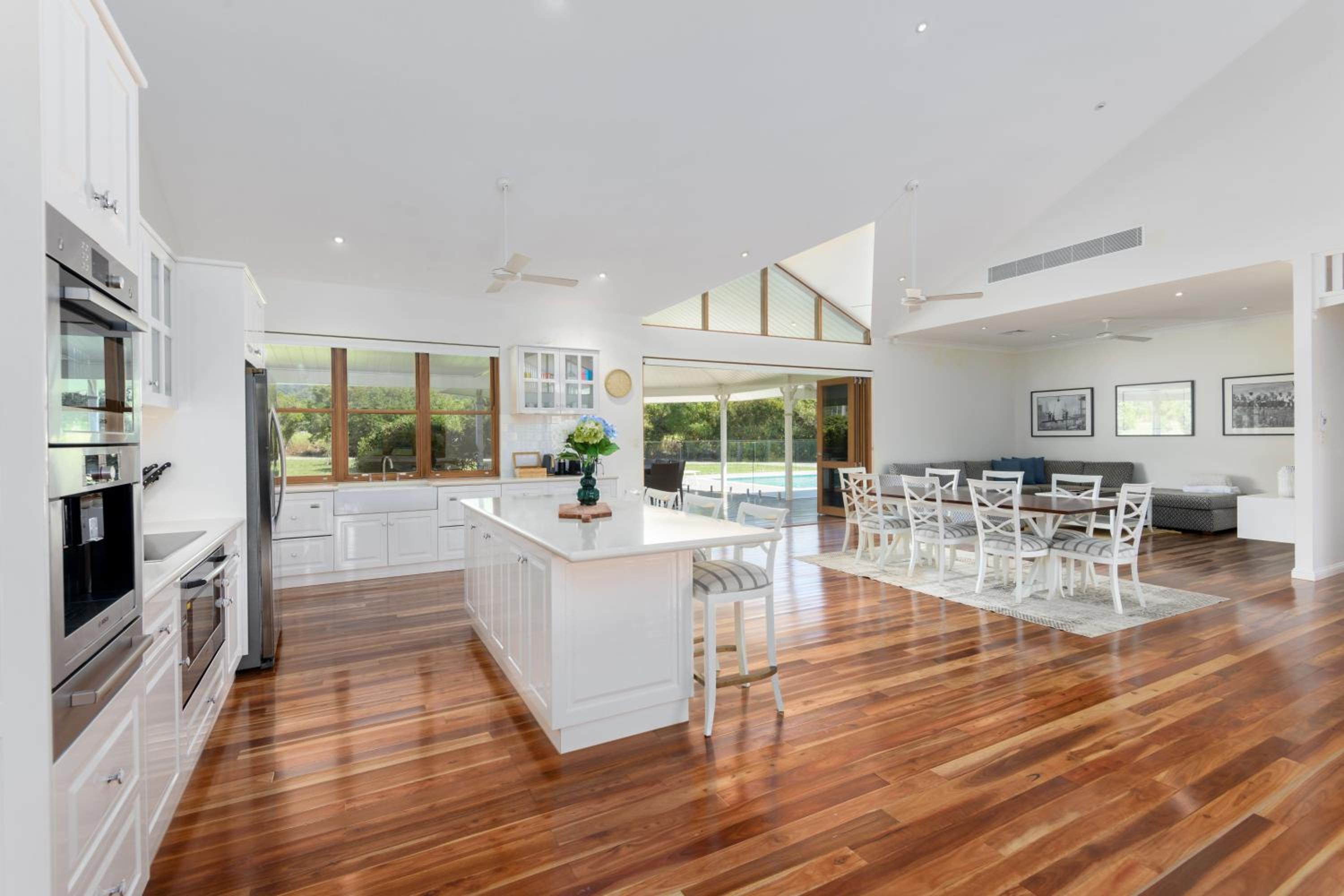 The Hampton Lodge with private pool on 25 acres