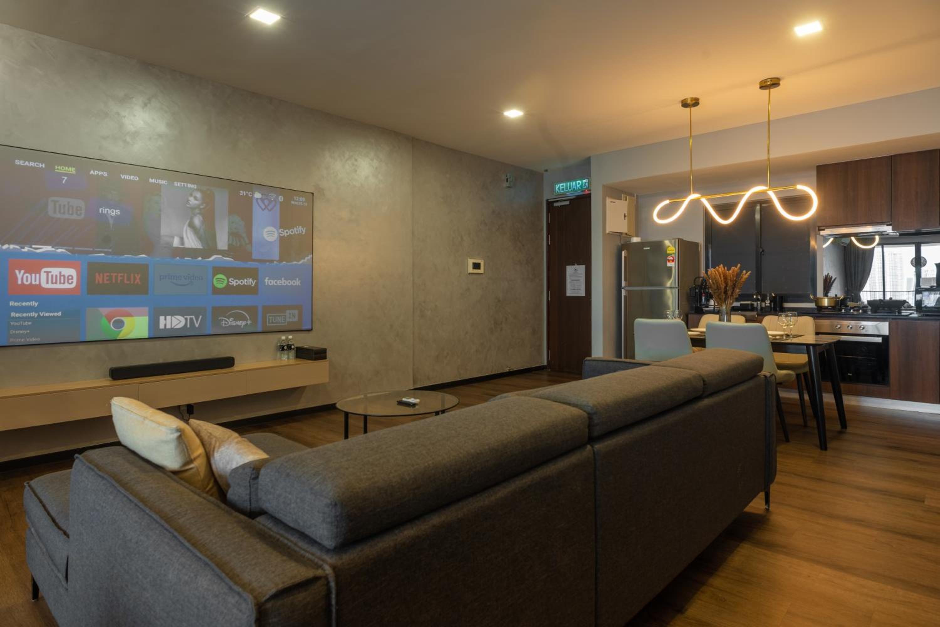 Luxury Seaview Projector Lounge by The Only Bnb photo 3