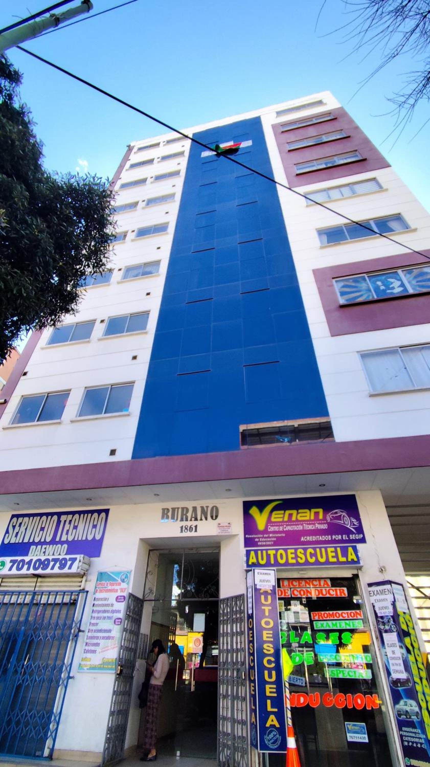 Departamento céntrico y amoblado La Paz
