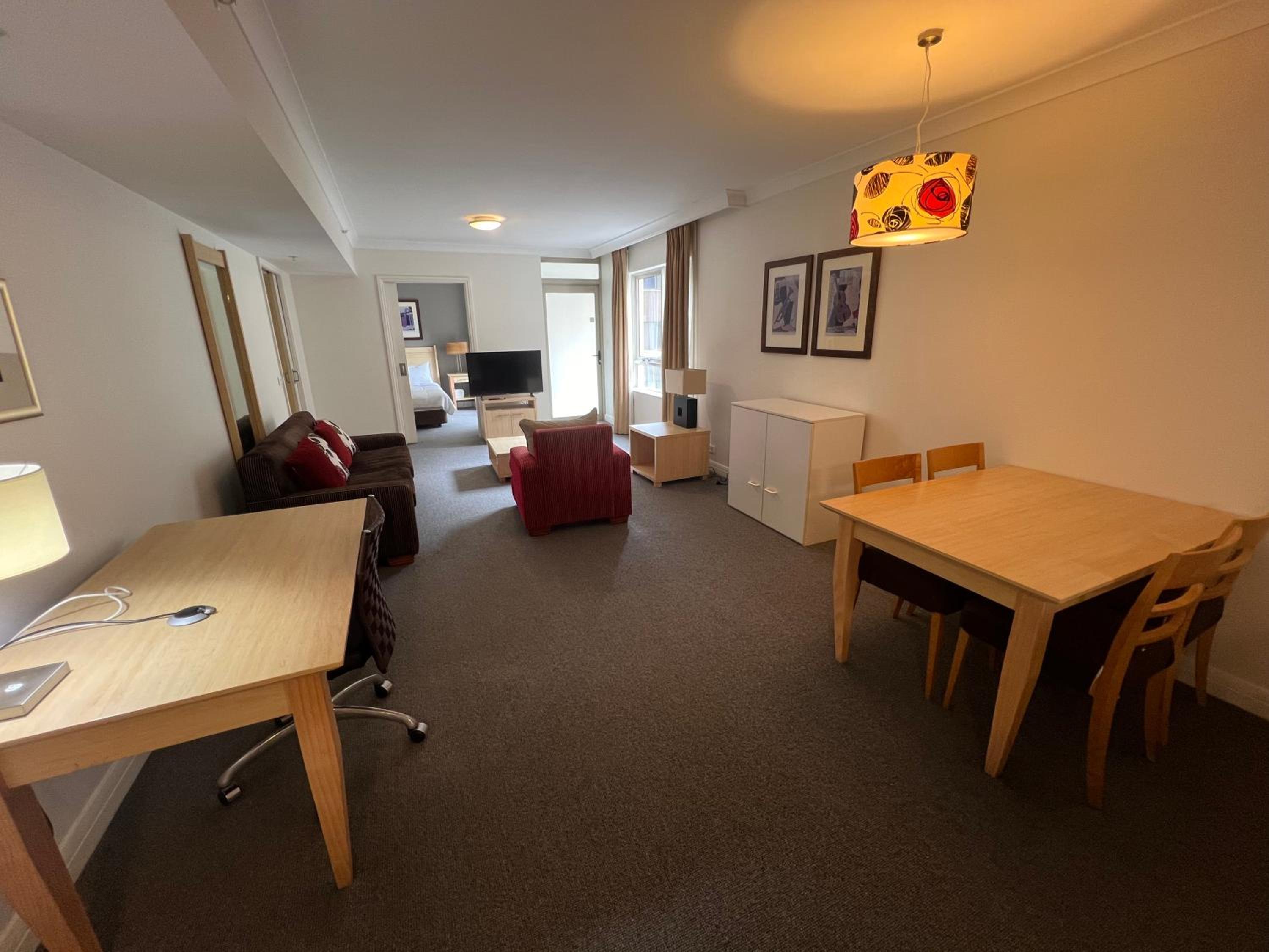 Hotel styling entire one bedroom