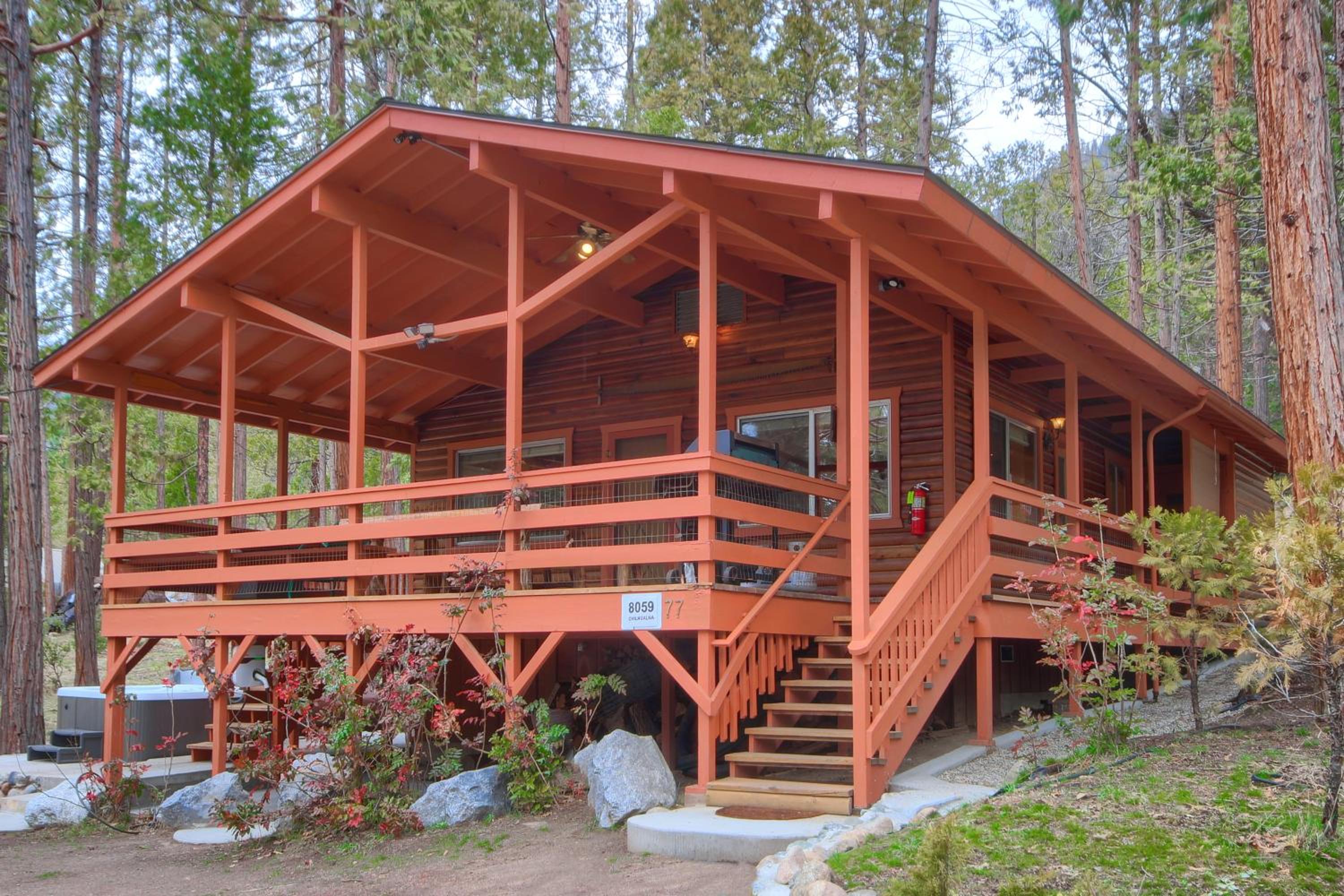 Hotel Acorn Alley Inside Yosemite - Pet Friendly W Hot Tub Fire Pit Ev Charger