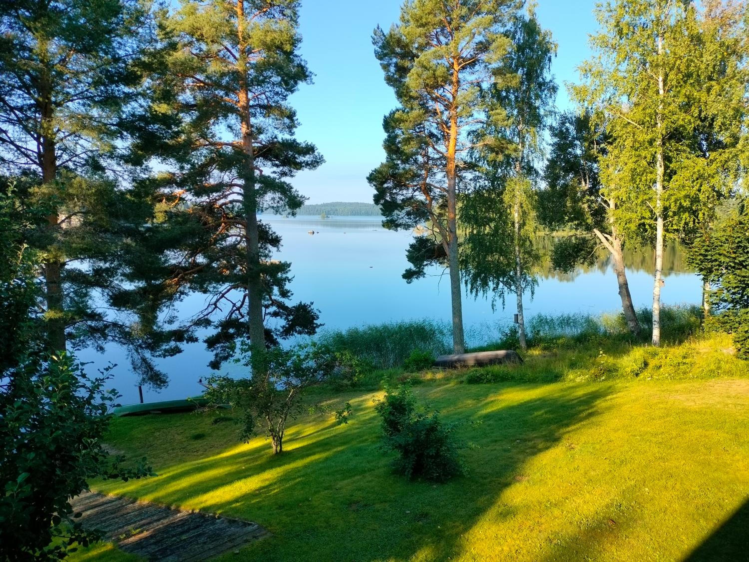 Rantala talo Keitele järven rannalla