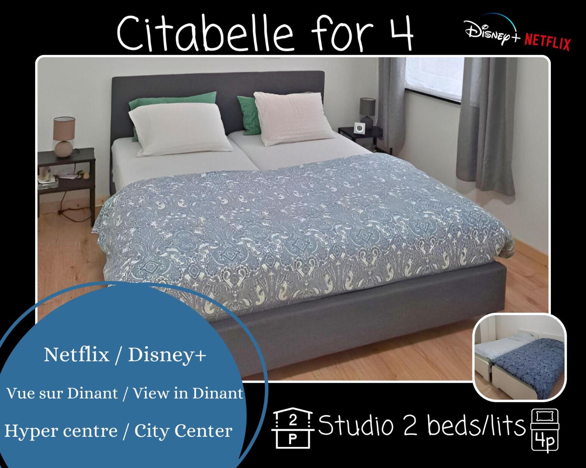 Ô Reflets - Citabelle for 4 - Studio 2 rooms view 