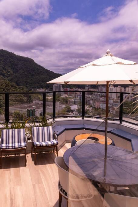 Cobertura Penthouse - vista maravilhosa mar e piscina privativa