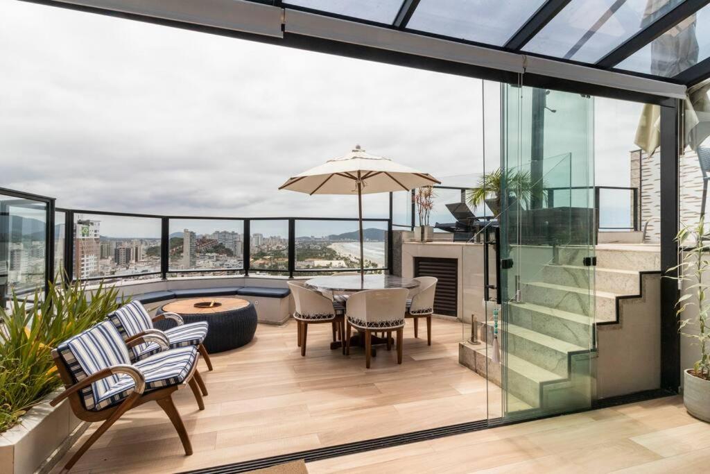 Cobertura Penthouse - vista maravilhosa mar e piscina privativa