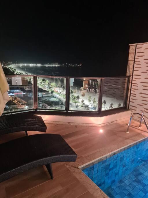 Cobertura Penthouse - vista maravilhosa mar e piscina privativa