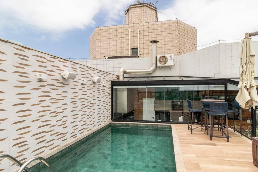 Cobertura Penthouse - vista maravilhosa mar e piscina privativa