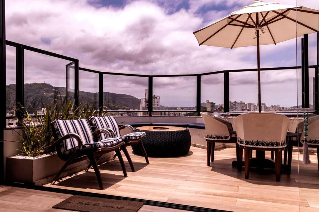 Cobertura Penthouse - vista maravilhosa mar e piscina privativa