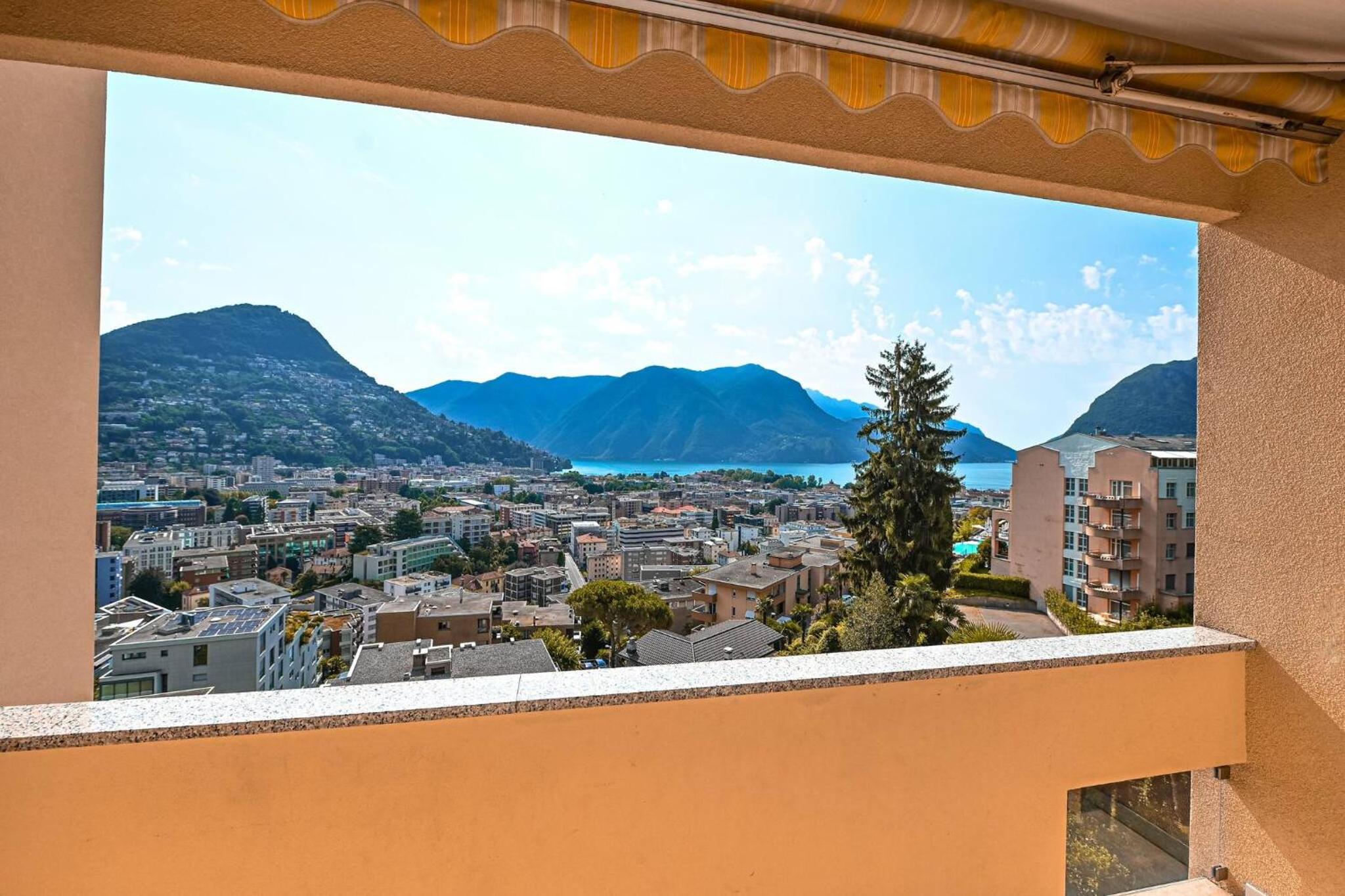 Luganos Hills Lake View