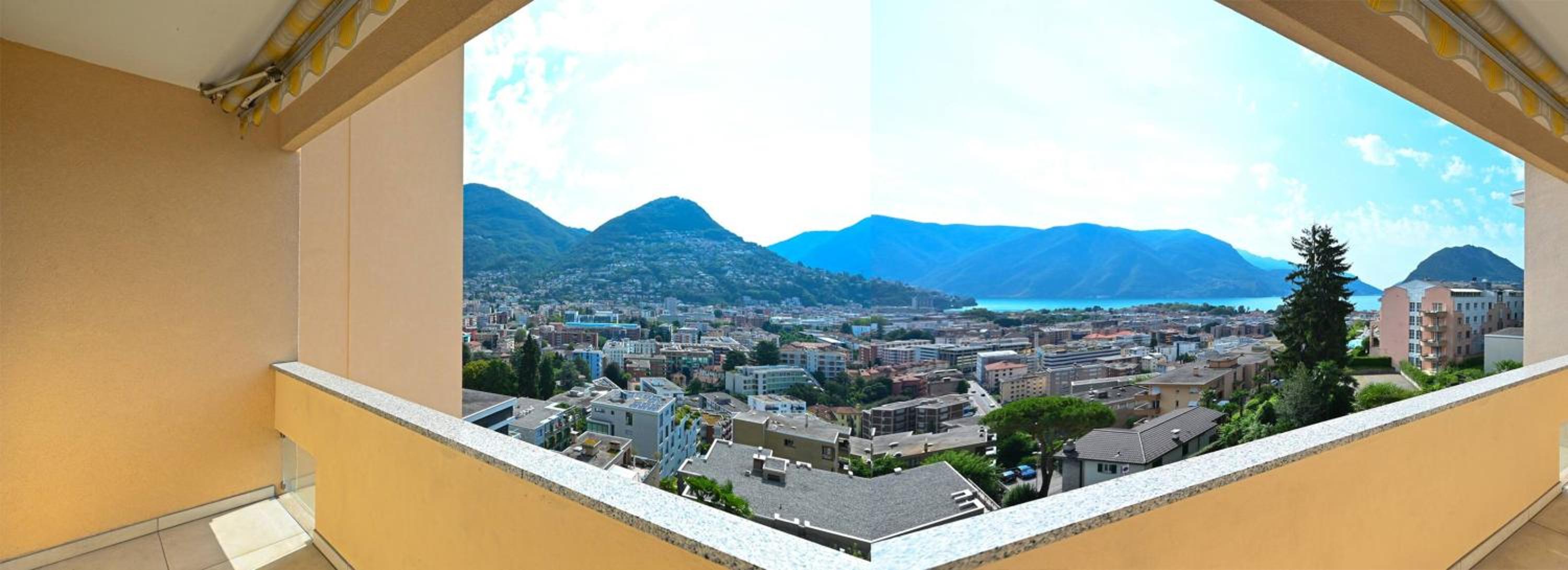 Luganos Hills Lake View