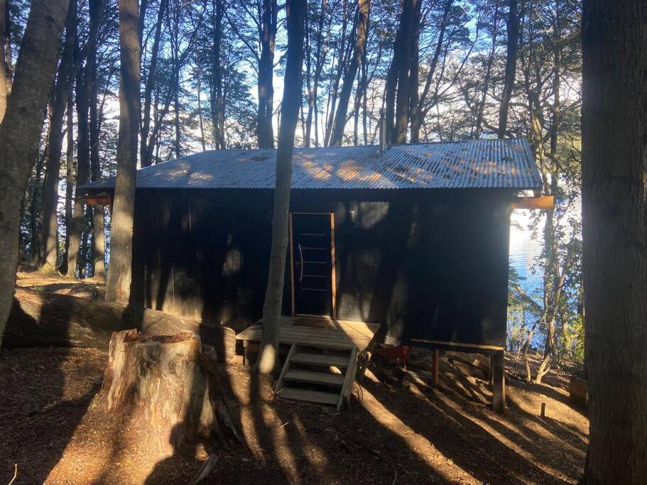 Tiny house sobre el lago nahuel huapi