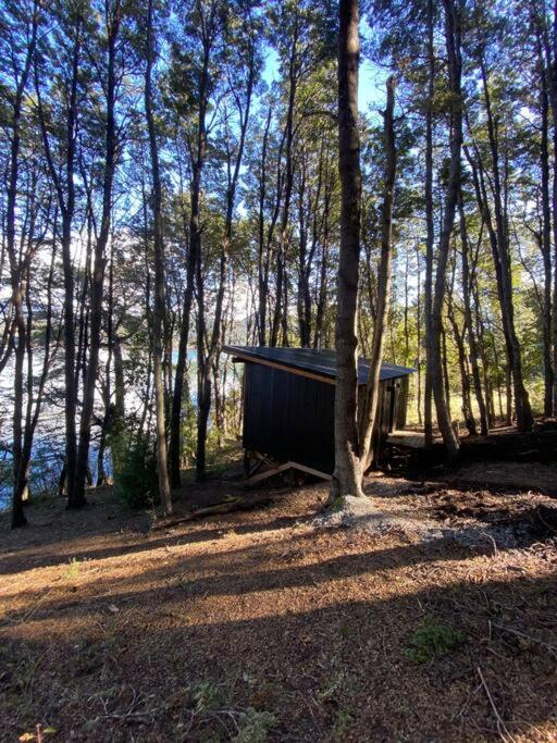 Tiny house sobre el lago nahuel huapi