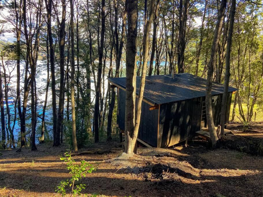 Tiny house sobre el lago nahuel huapi