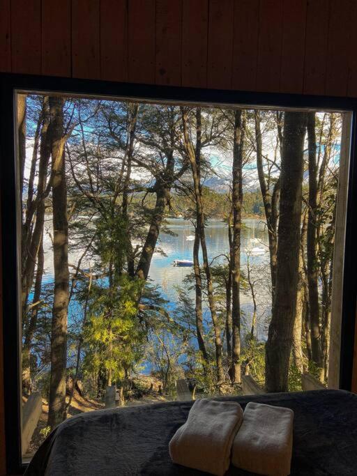 Tiny house sobre el lago nahuel huapi