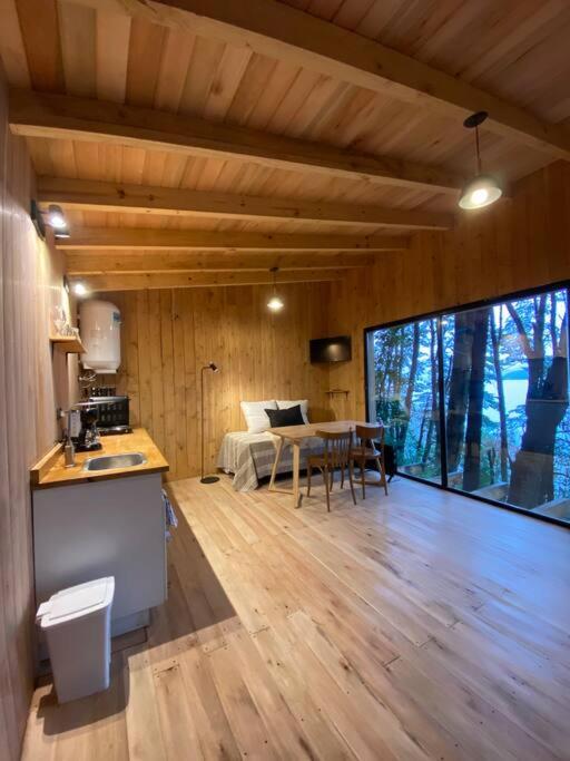 Tiny house sobre el lago nahuel huapi