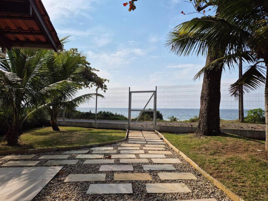 Casa de praia de frente para o mar