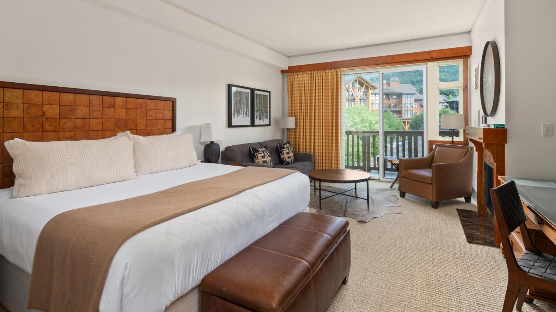319 Lodge At Spruce Peak Ski In Ski In Ski Out King Studio By Stowe Mountain Rentals view 2