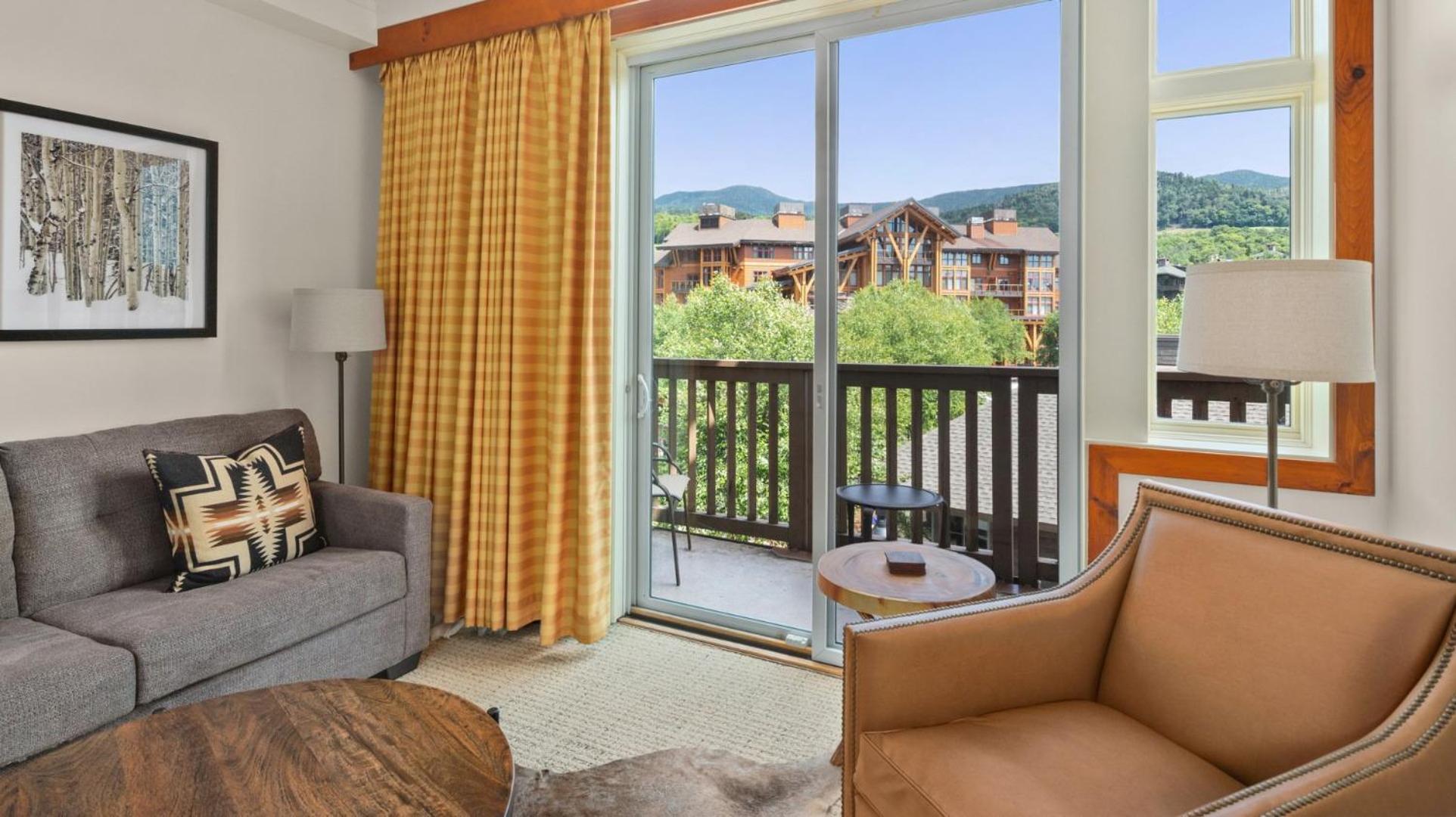 319 Lodge At Spruce Peak Ski In Ski In Ski Out King Studio By Stowe Mountain Rentals view 3