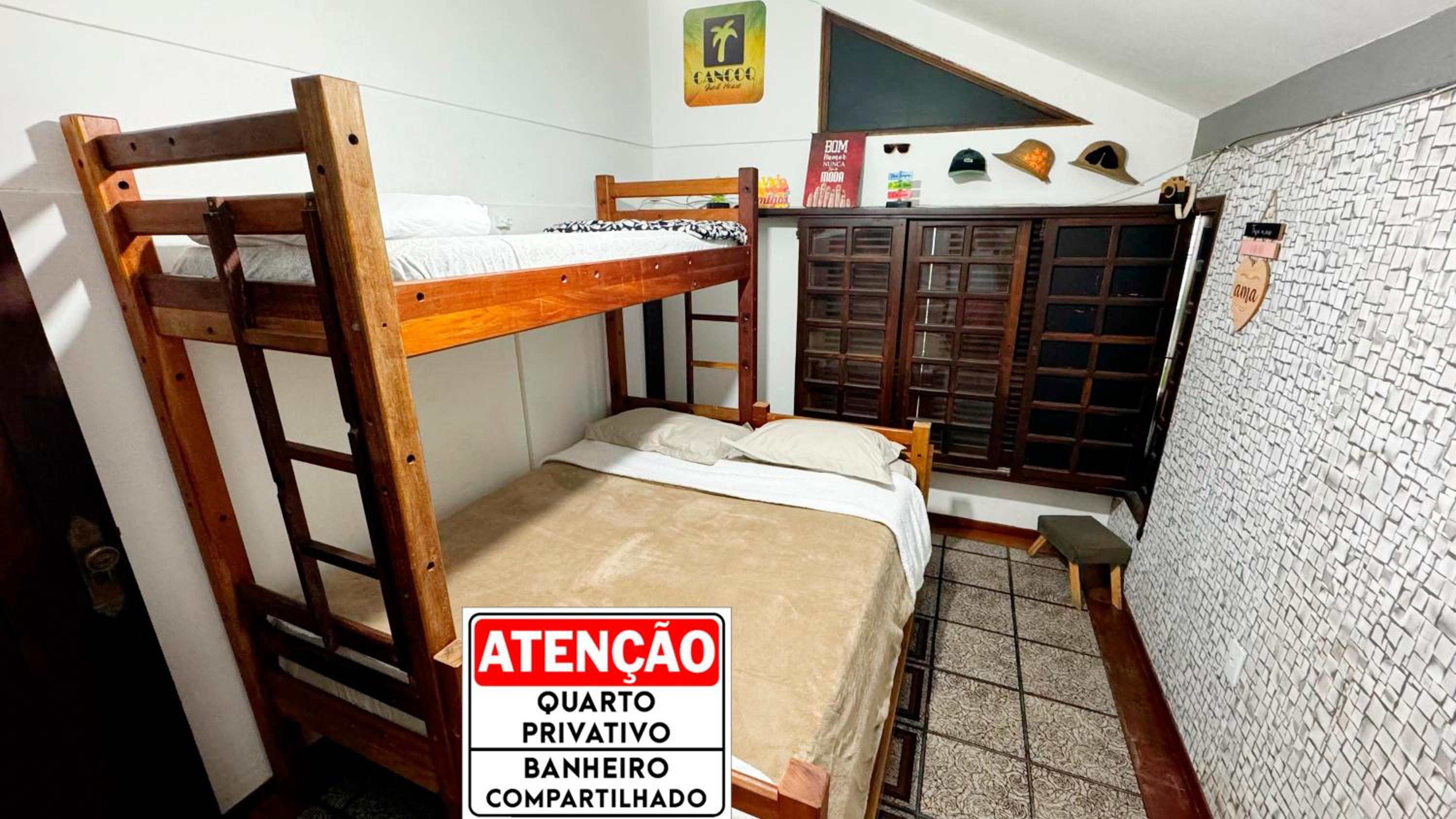 Pousada CANCOQ - 20 metros da praia
