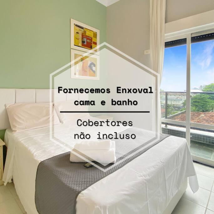 Apt no Guarujá com Sacada Piscina 4 Quartos Espaçoso
