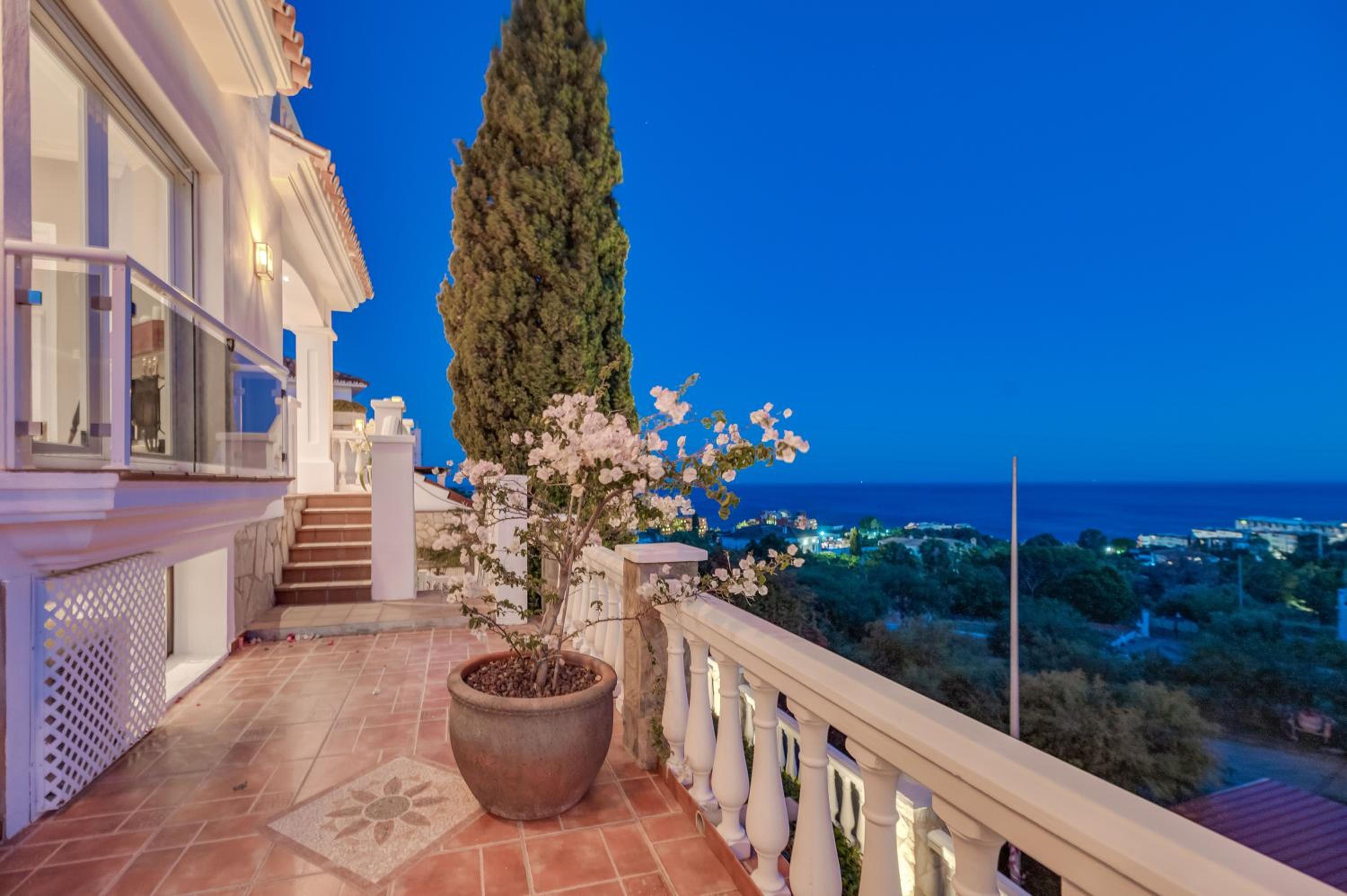 Villa with sea views & Heated pool view 5