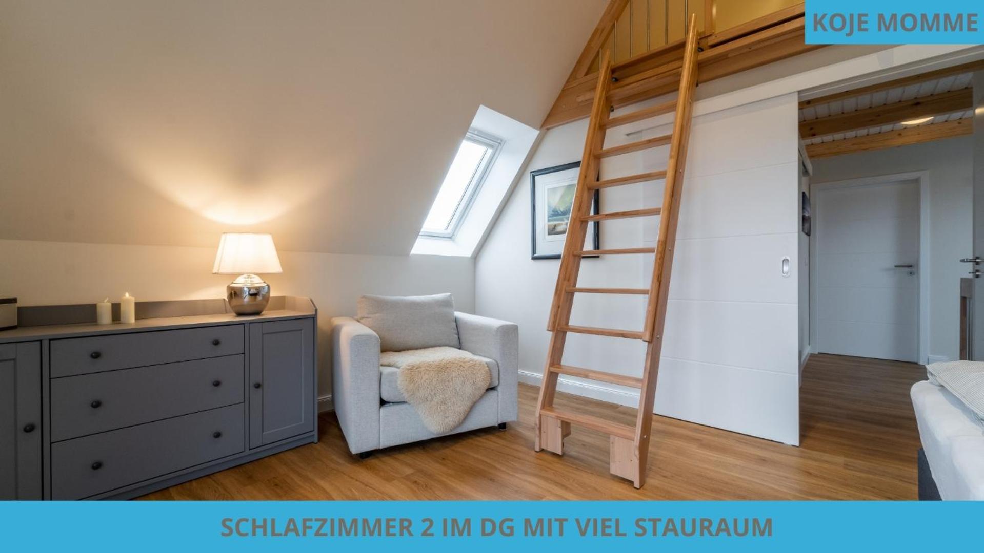 Küstenkojen mit 4 Ferienwohnungen für 1 bis 8 Pers mit diversen Schlafzimmern, Garten oder Balkon