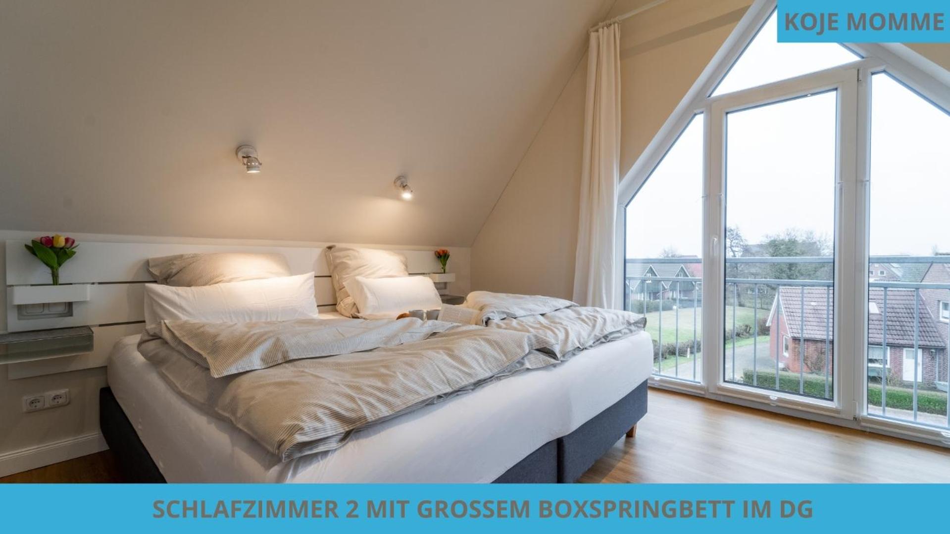 Küstenkojen mit 4 Ferienwohnungen für 1 bis 8 Pers mit diversen Schlafzimmern, Garten oder Balkon