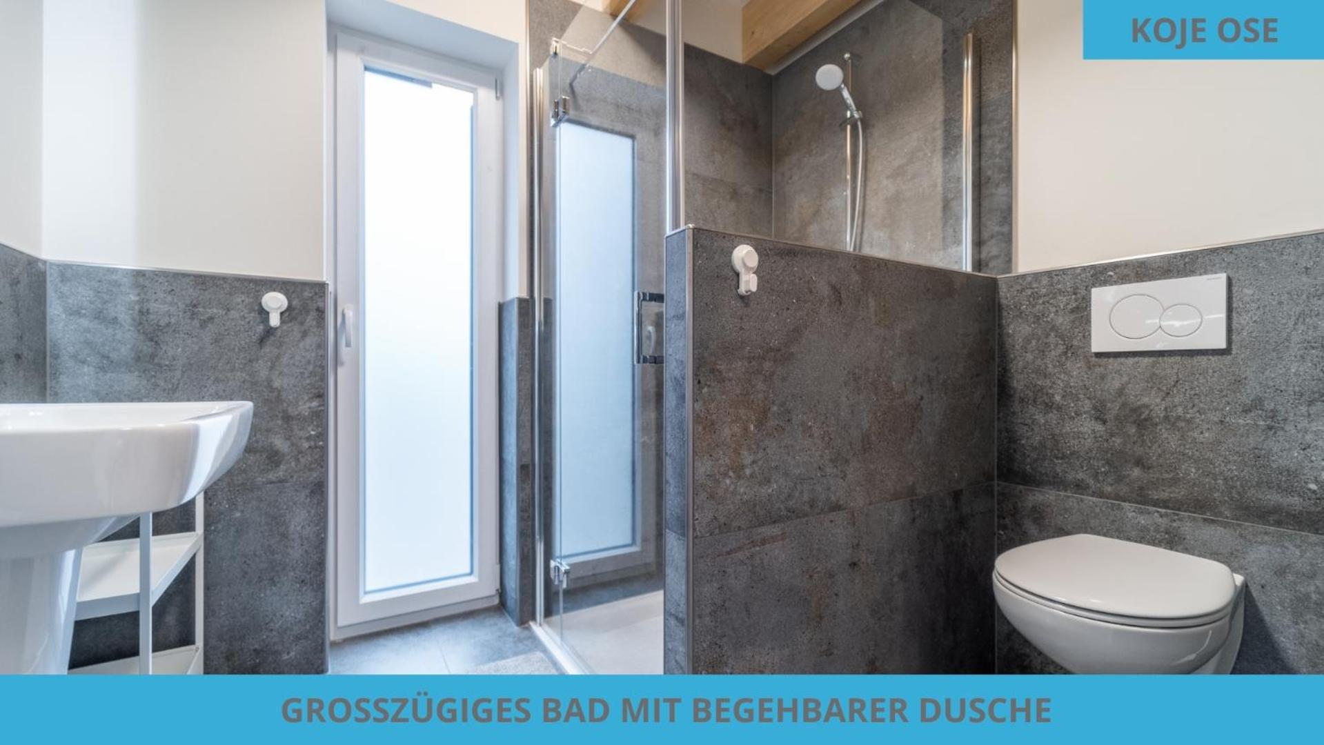 Küstenkojen mit 4 Ferienwohnungen für 1 bis 8 Pers mit diversen Schlafzimmern, Garten oder Balkon