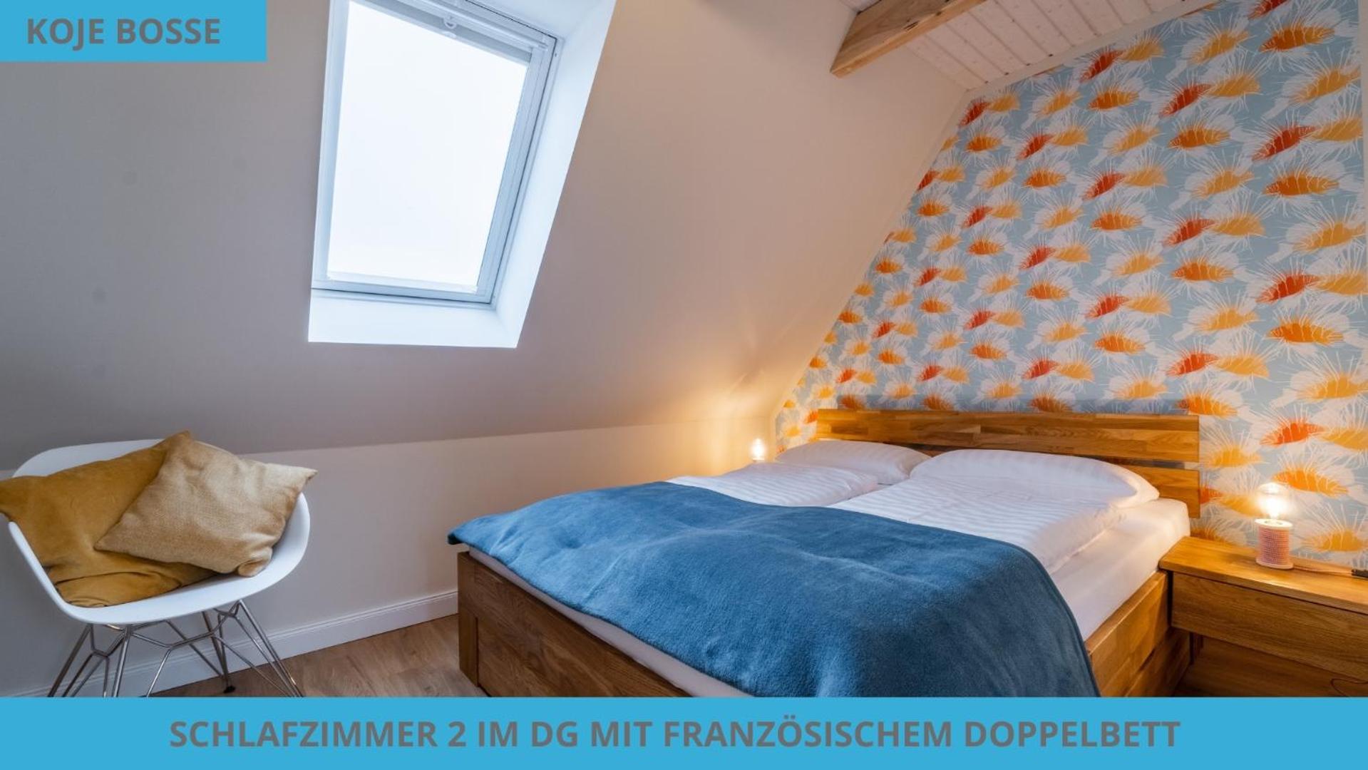 Küstenkojen mit 4 Ferienwohnungen für 1 bis 8 Pers mit diversen Schlafzimmern, Garten oder Balkon