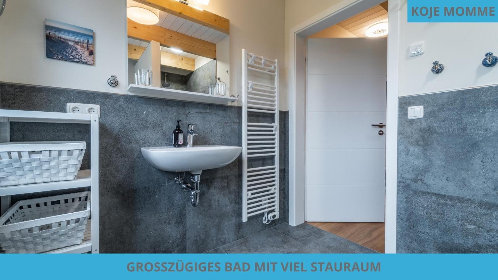 Küstenkojen mit 4 Ferienwohnungen für 1 bis 8 Pers mit diversen Schlafzimmern, Garten oder Balkon