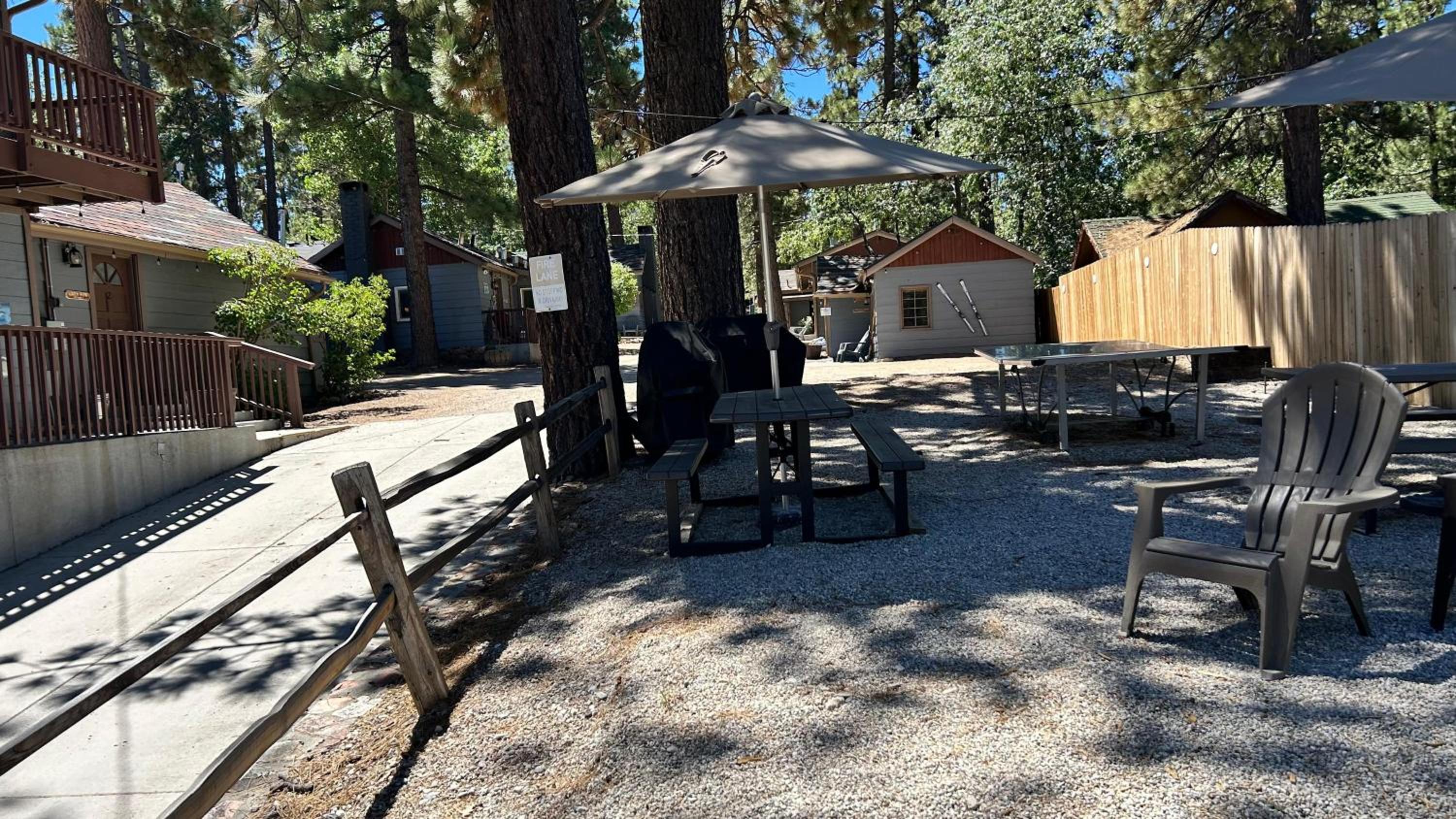 Fox n Bear Cottages Big Bear view 2