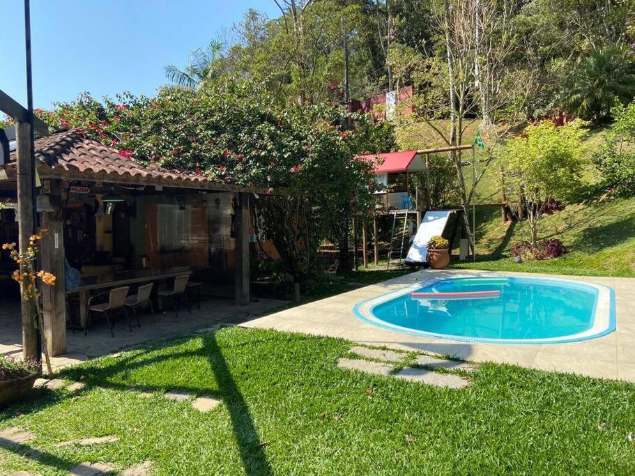 CasaMata - piscina, sauna, área gourmet, cachoeira