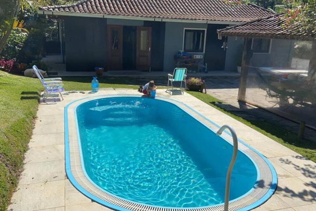 CasaMata - piscina, sauna, área gourmet, cachoeira