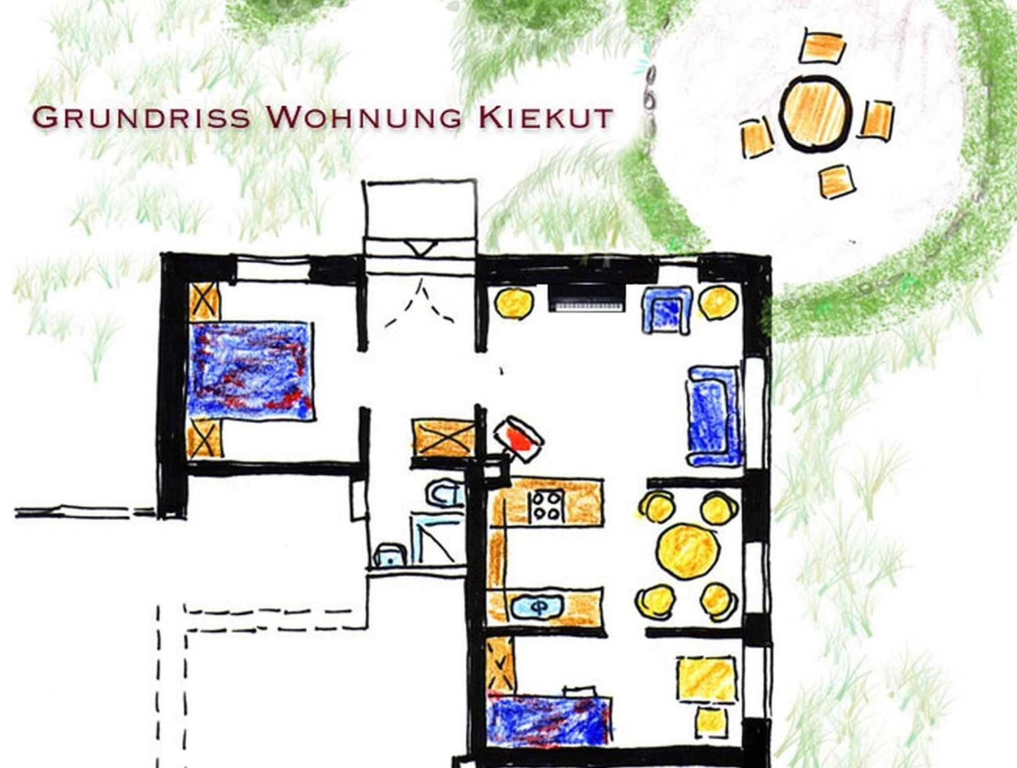 Ferienwohnung Kiekut im Ostseewaldhaus
